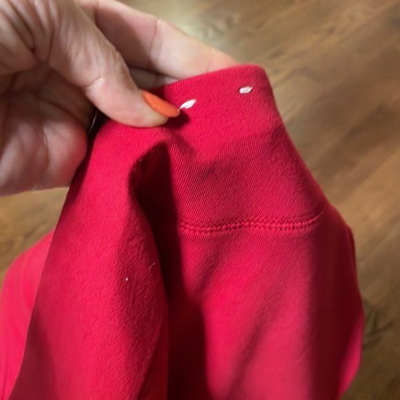 Style & Co cotton stretch skorts pockets casual RED NWOT size Small relaxed - Picture 9 of 10